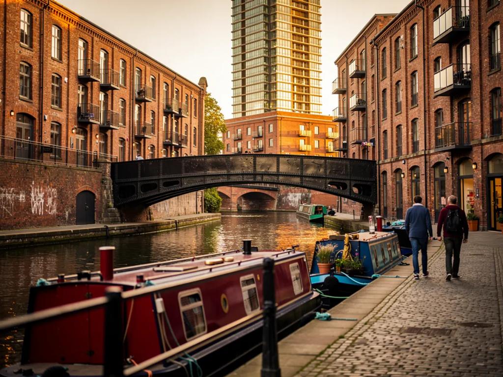 eSIM Manchester - Achetez des données prépayées pour Manchester, Royaume-Uni