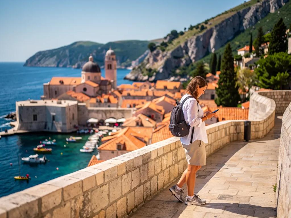 Destination de voyage Croatie - Achetez un eSIM Croatie pour internet mobile