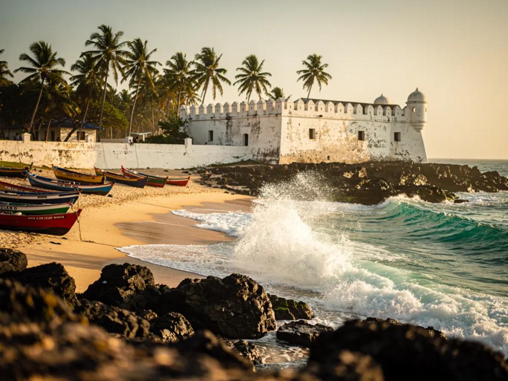 Destination de voyage Ghana - Achetez un eSIM Ghana pour internet mobile