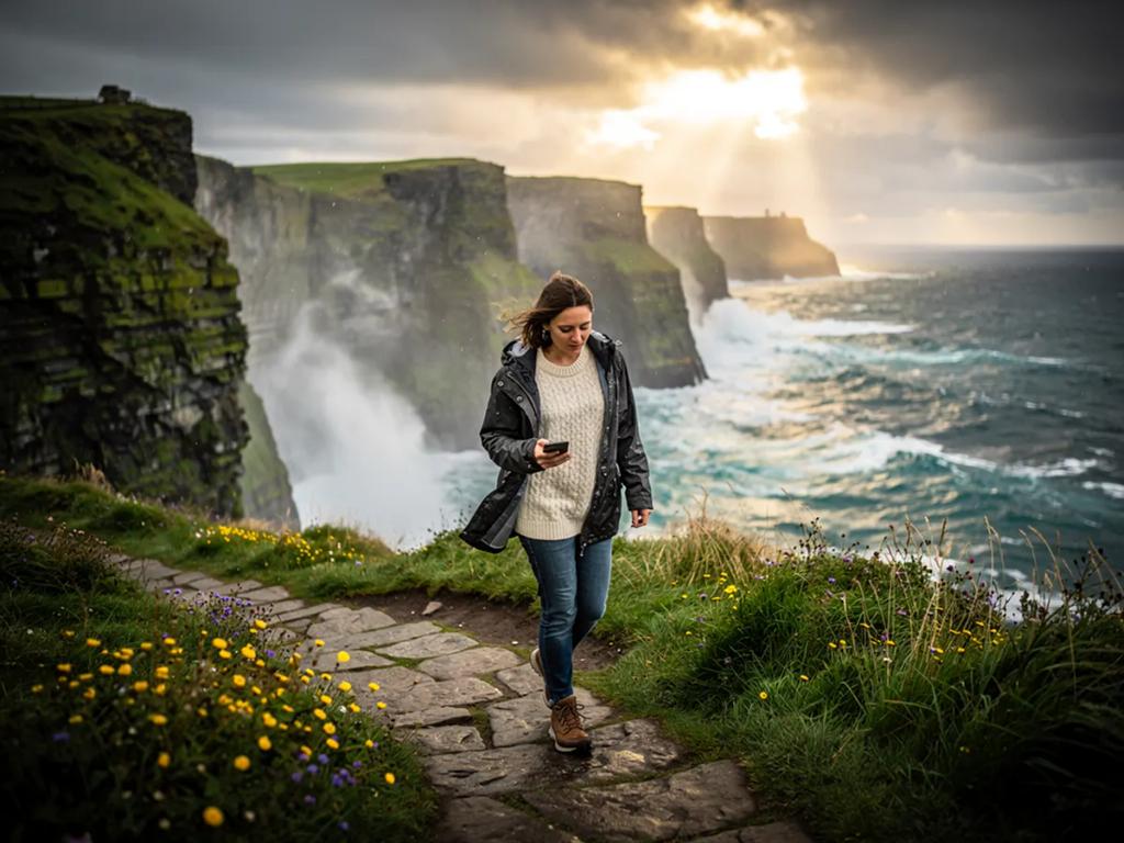 Destination de voyage Irlande - Achetez un eSIM Irlande pour internet mobile