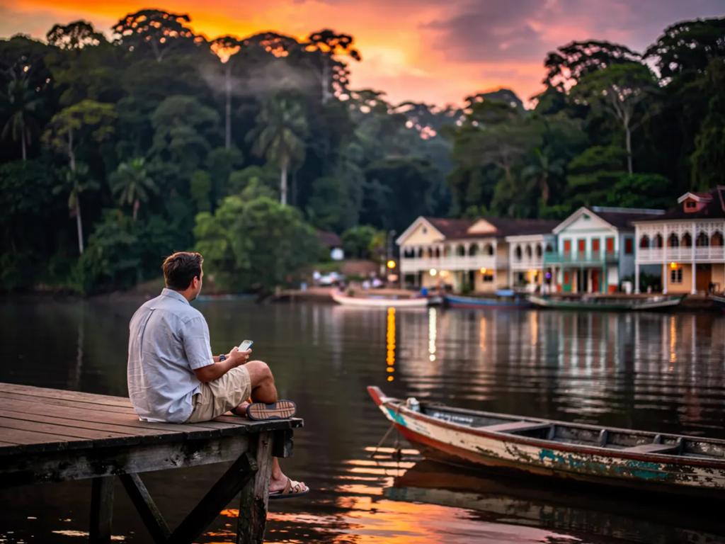 Destination de voyage Suriname - Achetez un eSIM Suriname pour internet mobile