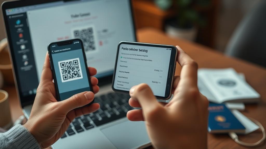 Installation d'une eSIM de voyage sur un téléphone en scannant un QR code
