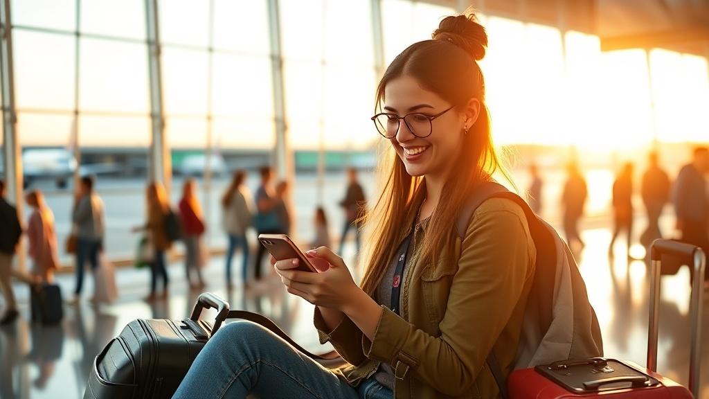 Avec l'eSIM, vous disposez de données à pleine vitesse dès votre atterrissage - pas besoin de boutique SIM.