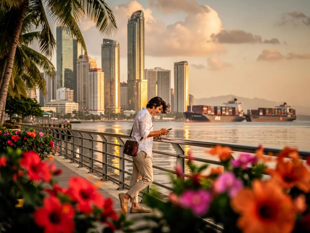 Destination de voyage Panama - Achetez un eSIM Panama pour internet mobile